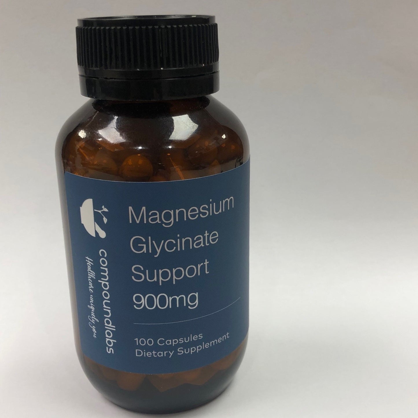 Magnesium Glycinate - 900mg High Strength (100 Caps)