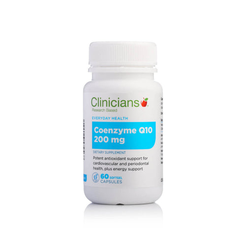 Coenzyme Q10 200mg (60 Softgel Capsules)