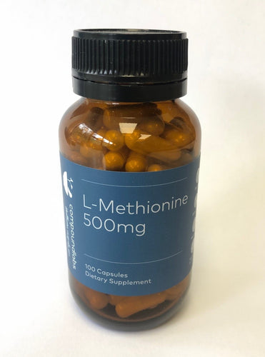 L-Methionine 500mg (100 Capsules)