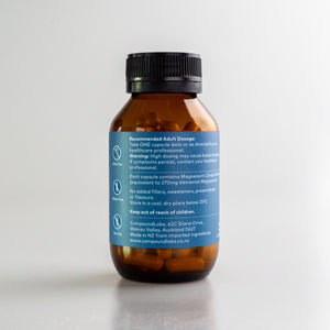 Magnesium Citrate - 900mg High Strength (100 Caps)