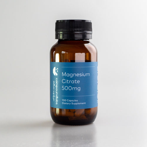 Magnesium Citrate 500mg (100 caps)